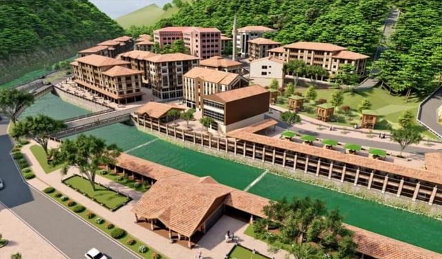 28 Adet Konut ve 16 Adet Dükkan İnşaatları İle Altyapı ve Çevre Düzenlemesi İşi