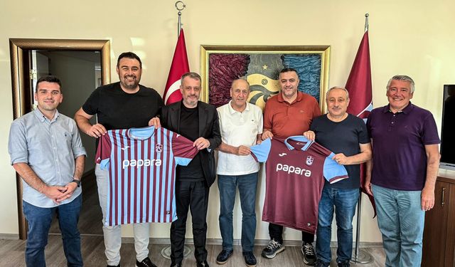 Trabzonspor'a anlamlı ziyaret!