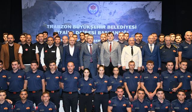 Trabzon’da yeni personel görevine başladı!