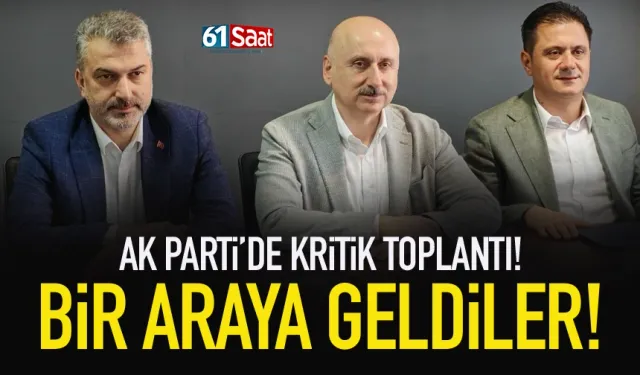 AK Parti Ortahisar teşkilatı Karaismailoğlu ile bir araya geldi