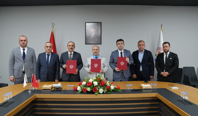 Düzköy Meslek Yüksekokulu'nun arazi tahsis protokolü imzalandı