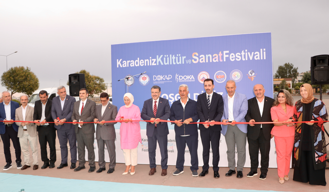 Trabzon'da "Karadeniz Kültür ve Sanat Festivali" başladı!