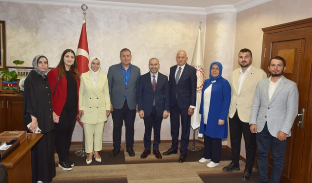AK Parti heyetinden TTSO'ya ziyaret