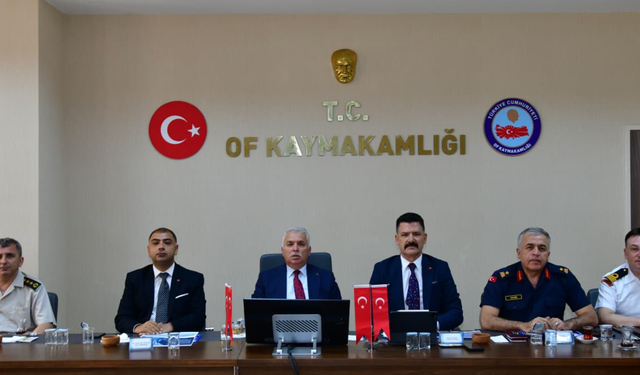 İl Güvenlik ve Asayiş Koordinasyon Kurulu Toplantısı, Vali Yıldırım başkanlığında yapıldı