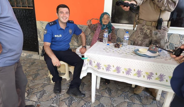 Bölgemizde yaşlı kadın için korkulan olmadı!