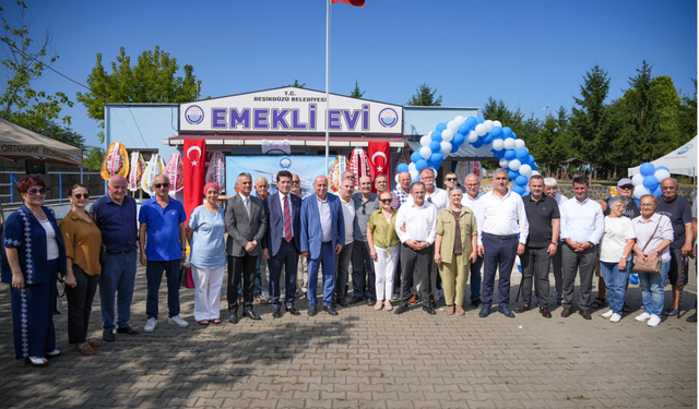 Beşikdüzü Emekli Evi açıldı! Başkan Kaya: Hiçbir güç bizi vatandaşa hizmet etmekten alıkoyamaz