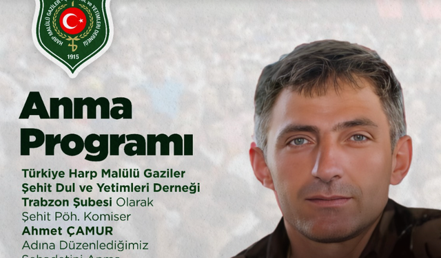 Şehit Komiser Ahmet Çamur kabri başında anılacak