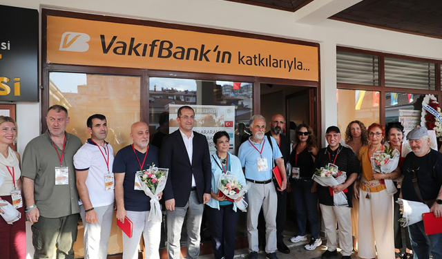 12. Uluslararası Akçaabat Resim Çalıştayı Sergi açılışı gerçekleşti