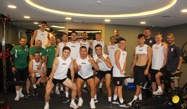 Sebat Gençlik Spor salonda çalıştı