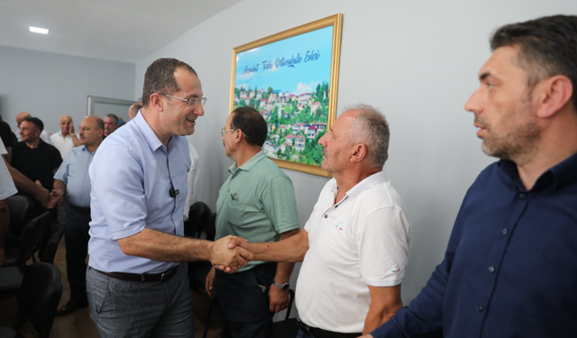 Başkan Ekim muhtarlarla bir araya geldi