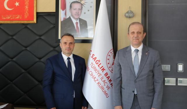 KTÜ Rektörü Prof. Dr. Hamdullah Çuvalcı’dan, TİTCK Başkanı Prof. Dr. Ahmet Ayar’a Ziyaret