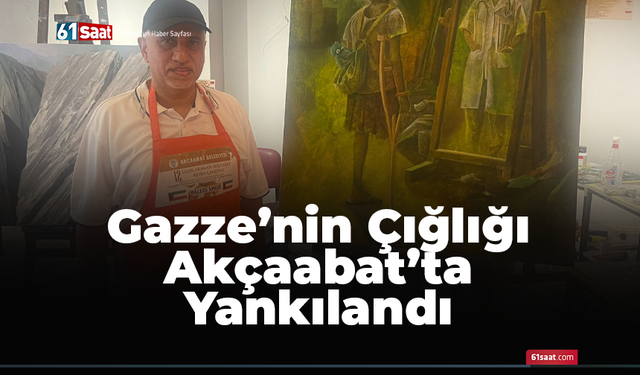Gazze’nin Çığlığı Akçaabat’ta Yankılandı