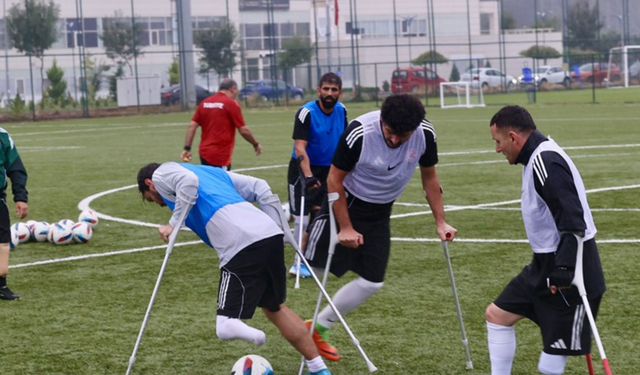 Ampute Milli Futbol Takımı'nın hedefi, 2026 Dünya Kupası'na seribaşı gitmek