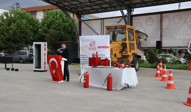 Trabzon'da "Lityum Pil Yangınlarına Yönelik Çözümler" sunumu gerçekleştirildi!