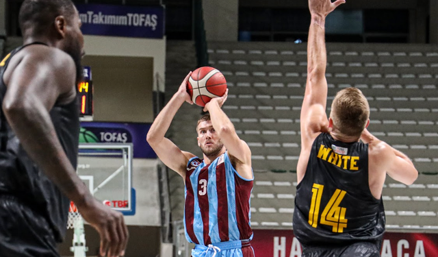 Trabzonspor Basketbol galip!
