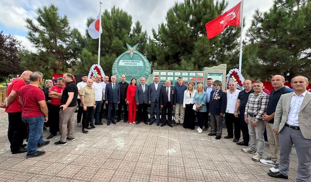 MHP Trabzon, Şehitler Anıtı'nın açılışına katıldı!