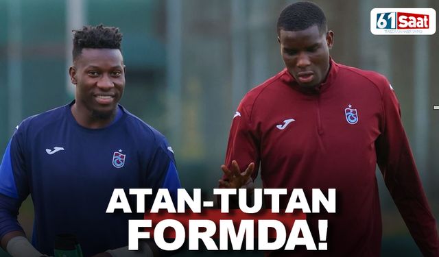 Trabzonspor'da atan ve tutan formda!