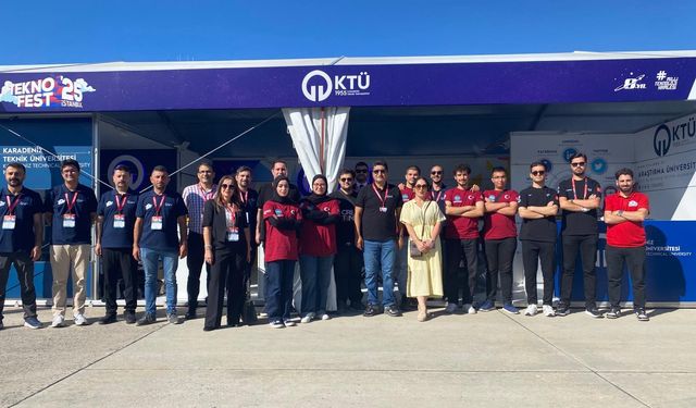 KTÜ Teknofest 2025'te yerini aldı!