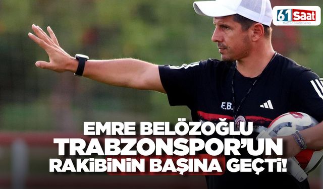 Emre Belözoğlu Trabzonspor'un rakibinin başına geçiyor