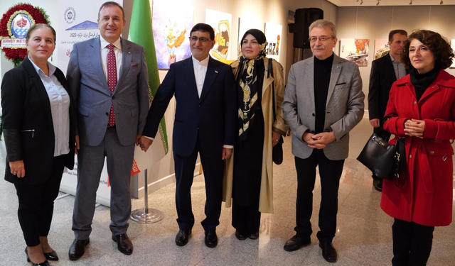 Başkan Çelebi açıkladı! İran sanat eserleri sergisi Trabzon- İran dostluğunu kuvvetlendirdi