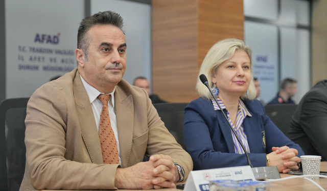 Trabzon'da afetle mücadele eylem planları masaya yatırıldı