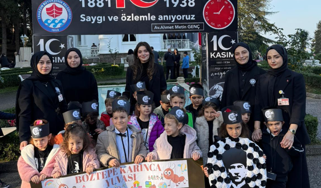 Kreş öğrencilerinden Atatürk Köşkü’ne anlamlı ziyaret