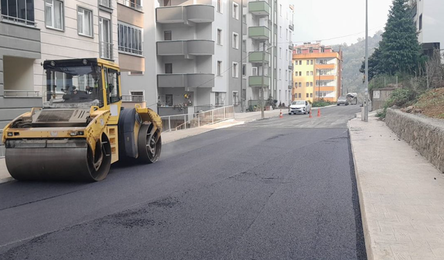 Trabzon’da kışa hazırlık: Yol çalışmaları hızla devam ediyor
