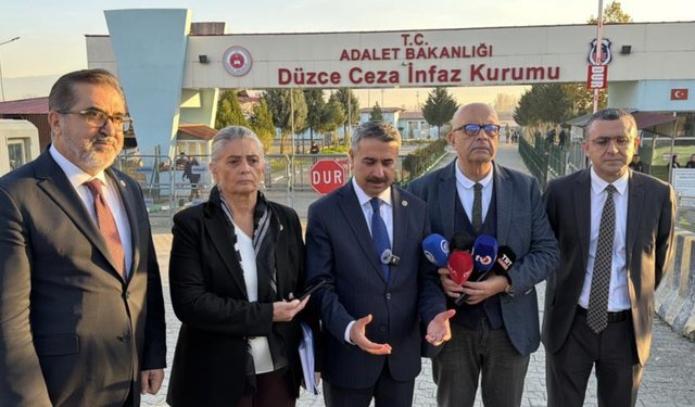 TBMM heyeti, Düzce Cezaevi'nde incelemelerde bulundu!