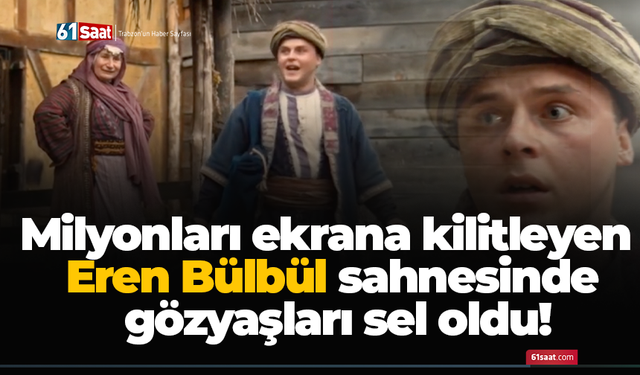 Milyonları ekrana kilitleyen Eren Bülbül sahnesinde gözyaşları sel oldu!