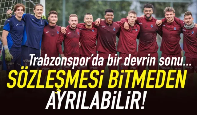 Trabzonspor'da ayrılık yine konuşulmaya başladı! Sözleşmesi bitmeden...