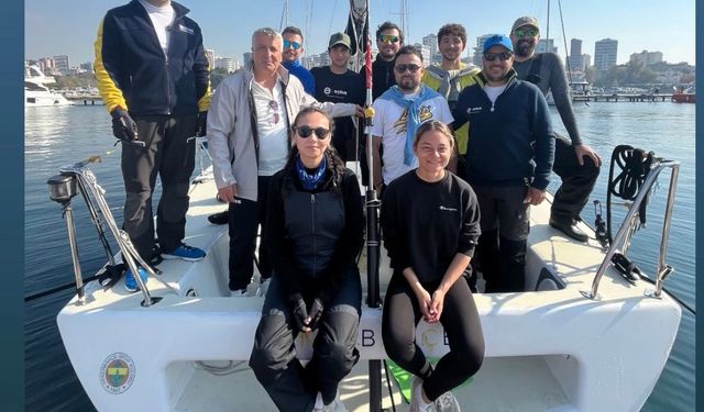 Trabzon Akyazı Yelken Kulübü, İstanbul'da yarıştı!