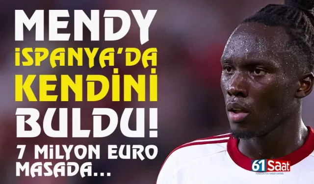 Trabzonspor'dan kiralık giden Mendy, kendini buluyor... 7 Milyon Euro masada!
