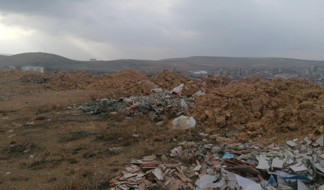 Bayburt Kent Konseyi Şehit Osman Dağı’na dökülen hafriyat için girişimde bulundu