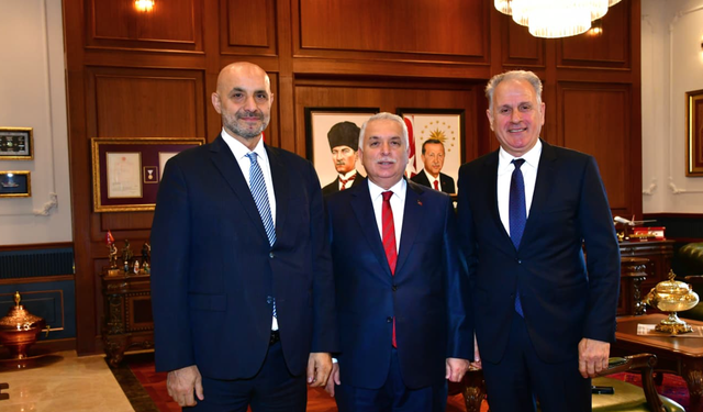 Vali Yıldırım, Türkiye Binicilik Federasyonu Yönetimini kabul etti