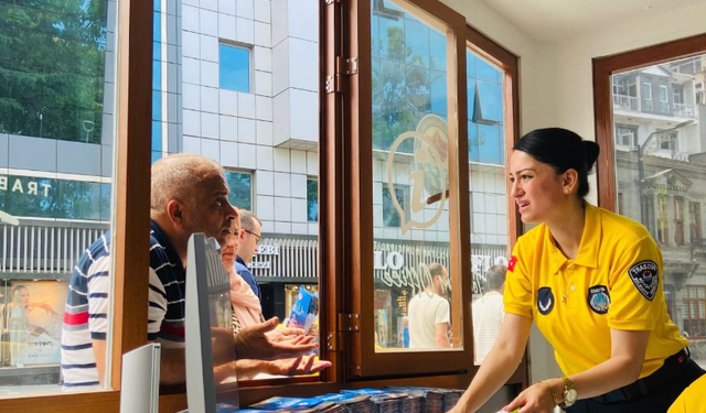 Trabzon Büyükşehir on binlerce turiste yardımcı oldu!