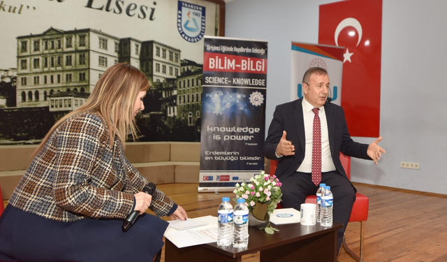 TTSO Başkanı Erkut Çelebi öğrencilerle buluştu