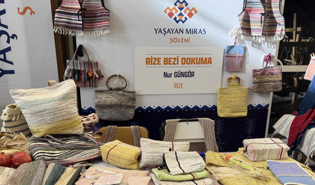 Rize'de "Yaşayan Miras Şöleni" sona erdi