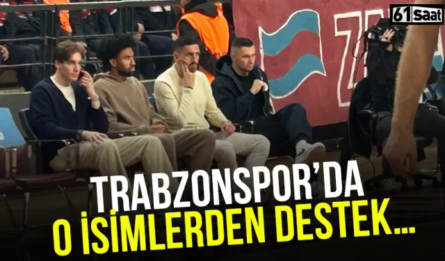 Trabzonspor’da o isimlerden destek…