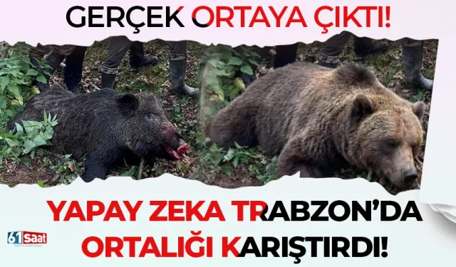 Yapay zeka Trabzon'da ortalığı karıştırdı! Gerçek ortaya çıktı...