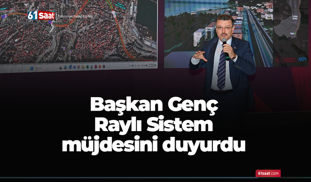 Başkan Genç müjdeyi duyurdu! Raylı Sistem Projesi yatırım programına alındı
