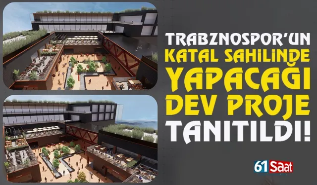 Trabzonspor'un İstanbul Kartal Sahilinde yapacağı dev proje tanıtıldı...