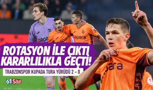 MAÇ SONUCU | Trabzonspor 2 - 0 Vanspor FK