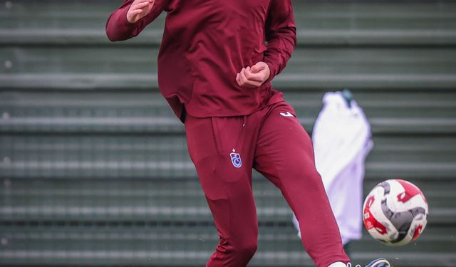 Trabzonspor'da Galatasaray maçı hazırlıkları devam ediyor