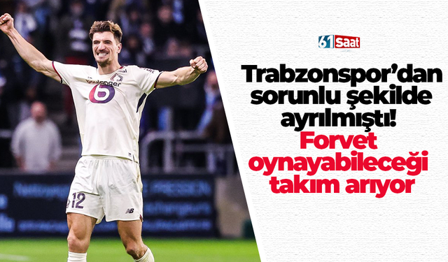 Trabzonspor’dan sorunlu şekilde ayrılmıştı! Forvet oynayabileceği takım arıyor