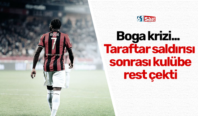 Boga krizi!  Taraftar saldırısı  sonrası kulübe  rest çekti