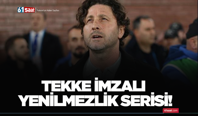 Tekke imzalı yenilmezlik serisi!