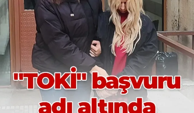 "TOKİ" başvuru adı altında 1 milyon dolandırdı!