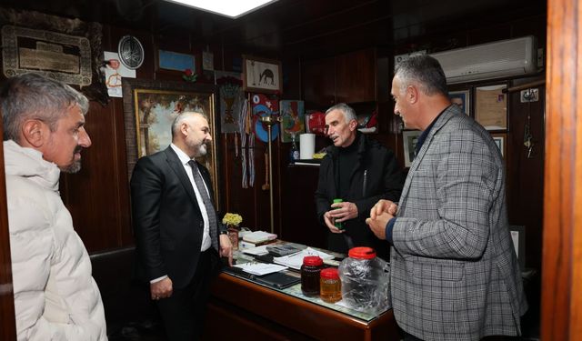 Arsin’de Başkan Bilgin’den çözüm odaklı ziyaretler