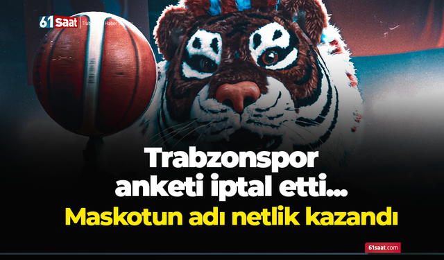 Trabzonspor anketi iptal etti!  Maskotun adı netlik kazandı