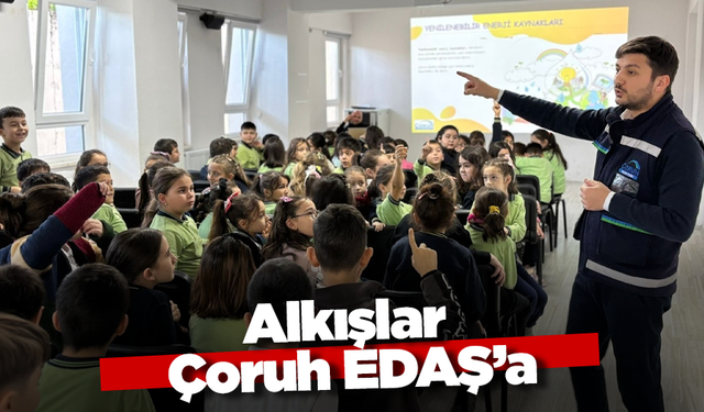 Alkışlar Çoruh EDAŞ’a